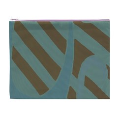 Earthbound Geometry Print Cosmetic Bag (XL) from ArtsNow.com Front