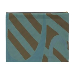 Earthbound Geometry Print Cosmetic Bag (XL) from ArtsNow.com Back