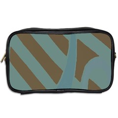 Earthbound Geometry Print Toiletries Bag (Two Sides) from ArtsNow.com Back