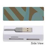 Earthbound Geometry Print Memory Card Reader (Stick)