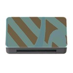 Earthbound Geometry Print Memory Card Reader with CF