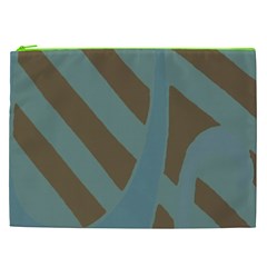 Earthbound Geometry Print Cosmetic Bag (XXL) from ArtsNow.com Front