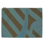 Earthbound Geometry Print Cosmetic Bag (XXL)