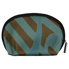 Earthbound Geometry Print Accessory Pouch (Large) from ArtsNow.com Back