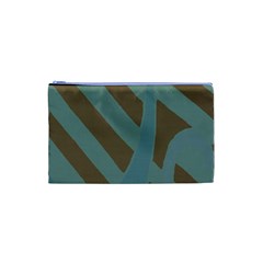 Earthbound Geometry Print Cosmetic Bag (XS) from ArtsNow.com Front