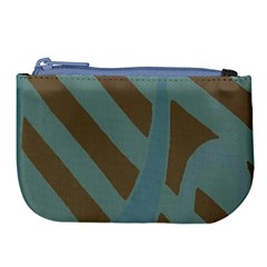 Earthbound Geometry Print Large Coin Purse from ArtsNow.com Front