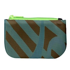 Earthbound Geometry Print Large Coin Purse from ArtsNow.com Front