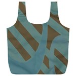 Earthbound Geometry Print Full Print Recycle Bag (XXL)