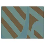 Earthbound Geometry Print Premium Plush Fleece Blanket (Extra Small)