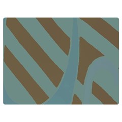 Earthbound Geometry Print Two Sides Premium Plush Fleece Blanket (Baby Size) from ArtsNow.com 40 x30  Blanket Back