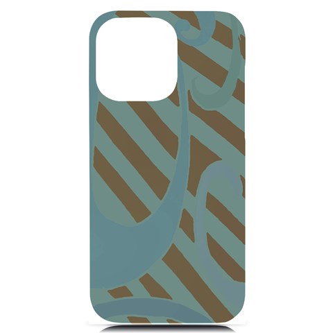 Earthbound Geometry Print iPhone 14 Pro Max Black UV Print Case from ArtsNow.com Front