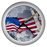 Img 1413 Wall Clock (Silver)