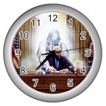 Img 1409 Wall Clock (Silver)