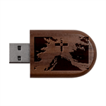 Img 1404 Wood Oval USB Flash Drive