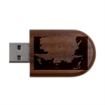 Img 1403 Wood Oval USB Flash Drive