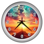 Img 1402 Wall Clock (Silver)