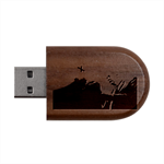 Img 1415 Wood Oval USB Flash Drive