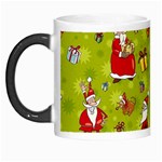 Background With Santa Claus, Christmas Decorations Morph Mug