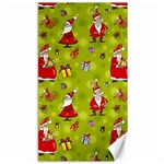 Background With Santa Claus, Christmas Decorations Canvas 40  x 72 