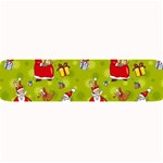 Background With Santa Claus, Christmas Decorations Large Bar Mat