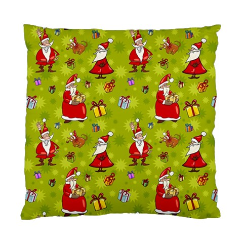 Background With Santa Claus, Christmas Decorations Standard Cushion Case (One Side) from ArtsNow.com Front