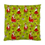 Background With Santa Claus, Christmas Decorations Standard Cushion Case (One Side)