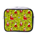 Background With Santa Claus, Christmas Decorations Mini Toiletries Bag (One Side)