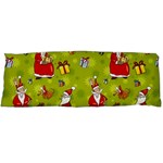 Background With Santa Claus, Christmas Decorations Body Pillow Case (Dakimakura)