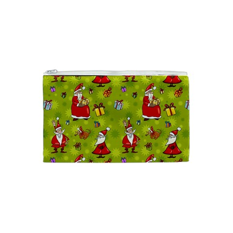 Background With Santa Claus, Christmas Decorations Cosmetic Bag (XS) from ArtsNow.com Front