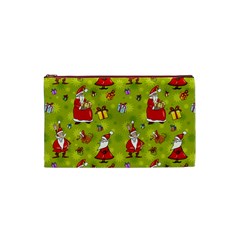 Background With Santa Claus, Christmas Decorations Cosmetic Bag (XS) from ArtsNow.com Front