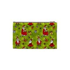 Background With Santa Claus, Christmas Decorations Cosmetic Bag (XS) from ArtsNow.com Back