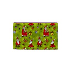 Background With Santa Claus, Christmas Decorations Cosmetic Bag (XS) from ArtsNow.com Back