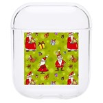 Background With Santa Claus, Christmas Decorations Hard PC AirPods 1/2 Case