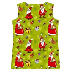 Background With Santa Claus, Christmas Decorations Women s Basketball Tank Top from ArtsNow.com Back