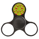 Background With Santa Claus, Christmas Decorations Finger Spinner