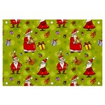 Background With Santa Claus, Christmas Decorations Banner and Sign 6  x 4 