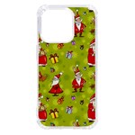 Background With Santa Claus, Christmas Decorations iPhone 14 Pro TPU UV Print Case