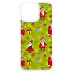 Background With Santa Claus, Christmas Decorations iPhone 15 Plus TPU UV Print Case