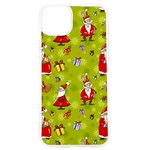 Background With Santa Claus, Christmas Decorations iPhone 15 Pro TPU UV Print Case