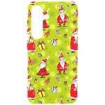 Background With Santa Claus, Christmas Decorations Samsung Galaxy S24 6.2 Inch Black TPU UV Case