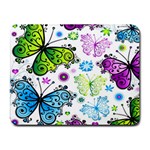 Butterflies, Abstract, Background, Colorful Small Mousepad