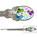 Butterflies, Abstract, Background, Colorful Letter Opener