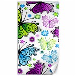 Butterflies, Abstract, Background, Colorful Canvas 40  x 72 