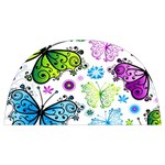 Butterflies, Abstract, Background, Colorful Anti Scalding Pot Cap