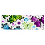 Butterflies, Abstract, Background, Colorful Banner and Sign 6  x 2 