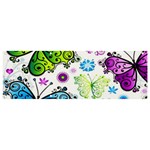 Butterflies, Abstract, Background, Colorful Banner and Sign 9  x 3 