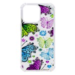 Butterflies, Abstract, Background, Colorful iPhone 13 Pro TPU UV Print Case