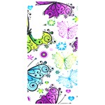 Butterflies, Abstract, Background, Colorful Samsung Galaxy S24 6.2 Inch Black TPU UV Case