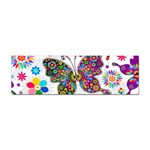 Butterflies, Abstract, Colorful, Floral, Flowers Sticker Bumper (10 pack)