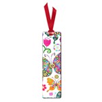 Butterflies, Abstract, Colorful, Floral, Flowers Small Book Marks